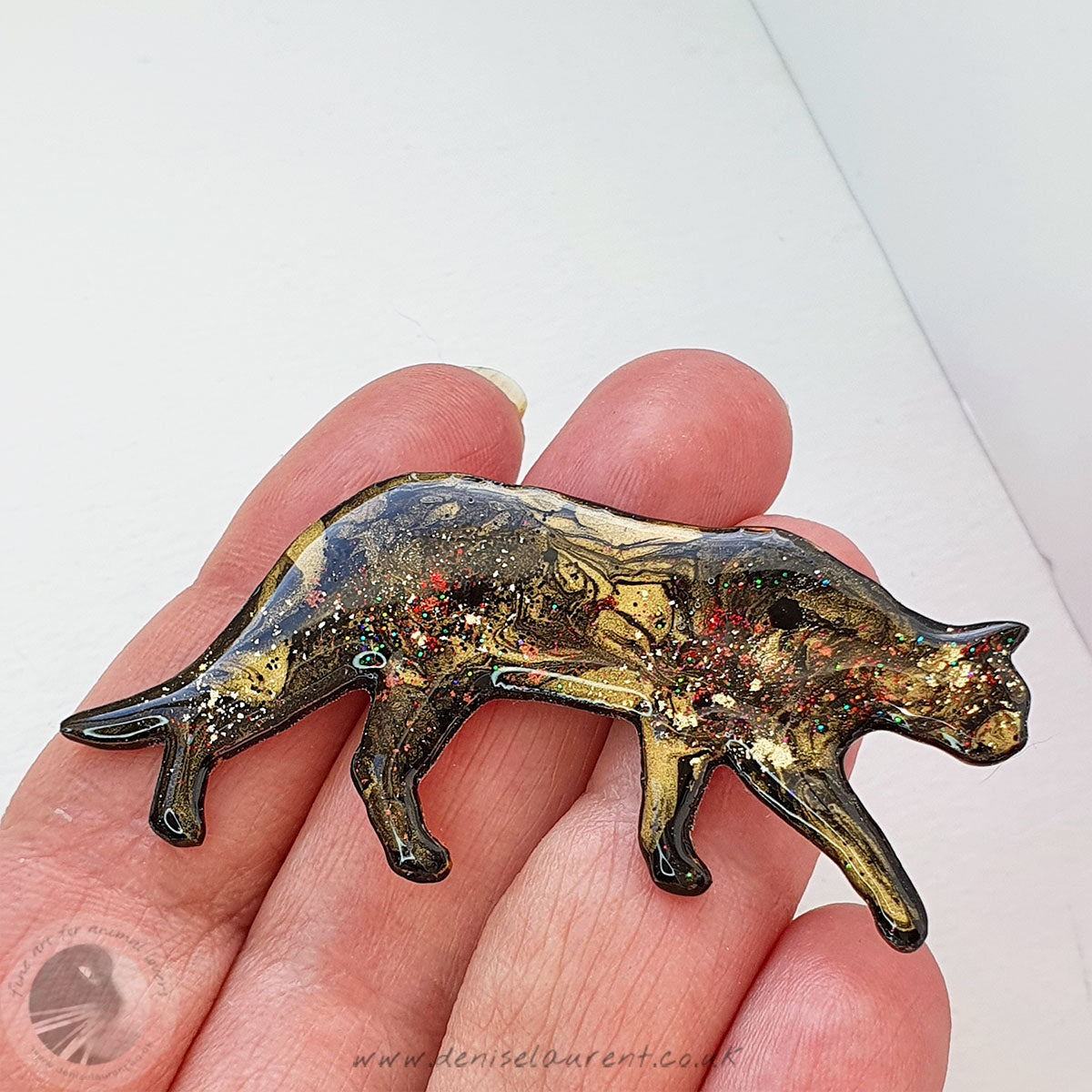 Charlie Cat Brooch No 44