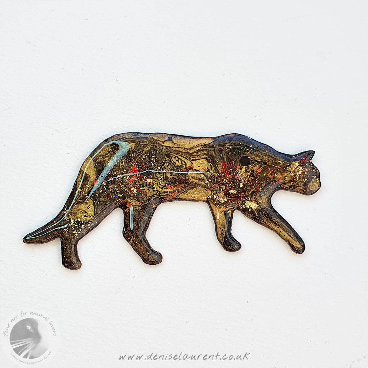 Charlie Cat Brooch No 44