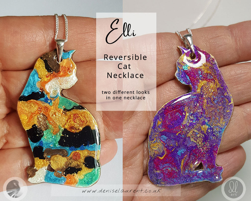 Commission A Reversible Cat Necklace