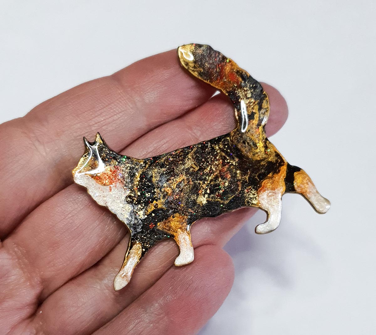 Hecta Cat Brooch No 4