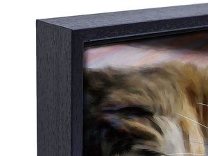 Hot Spot - Tabby Cat Art Print