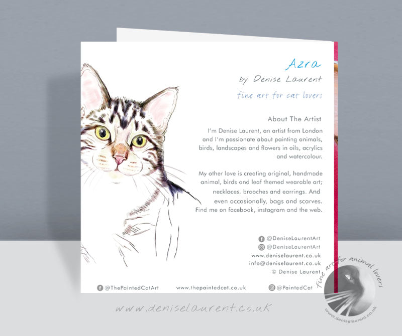 Azra - Cat Card