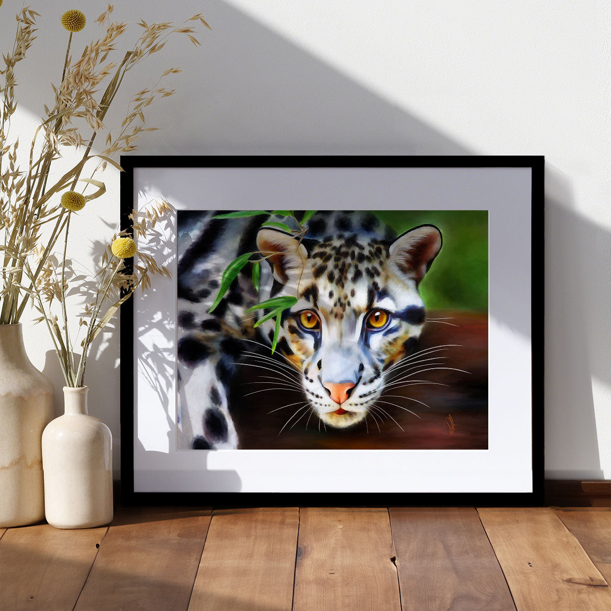 Clouded Leopard - Big Cat Art Print