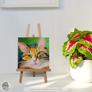 Essie 6x6 Oil Painting