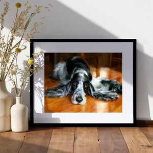 Jasper - English Cocker Spaniel Dog Art Print