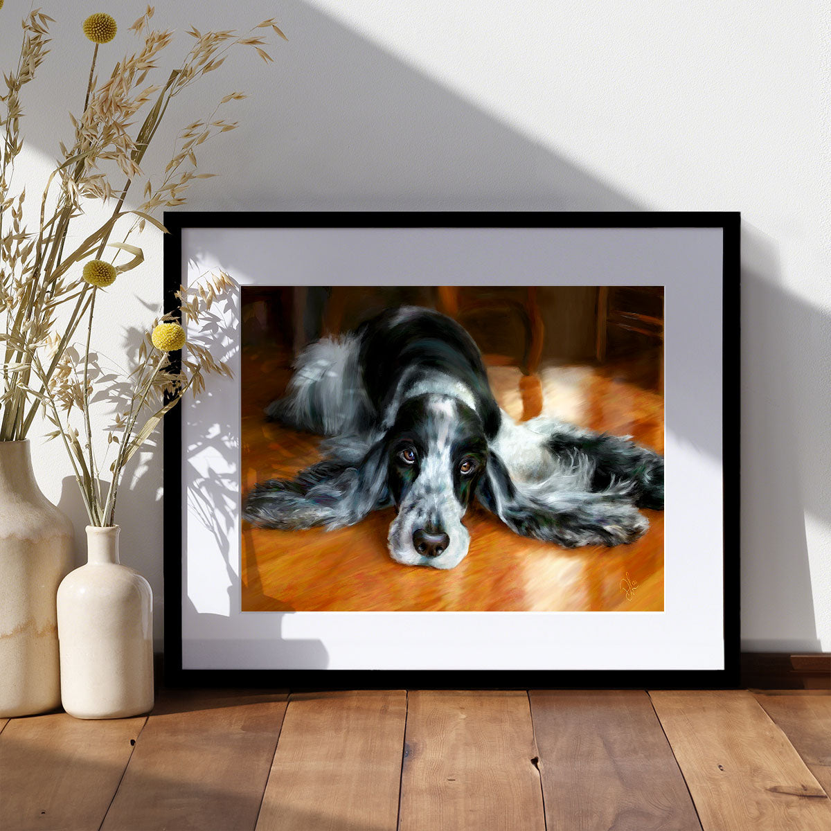 Jasper - English Cocker Spaniel Dog Art Print