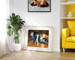 Jasper - English Cocker Spaniel Dog Art Print