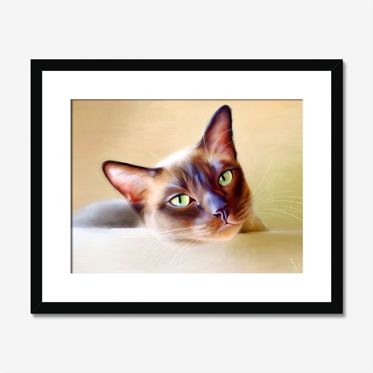 Java - Cat Fine Art Print