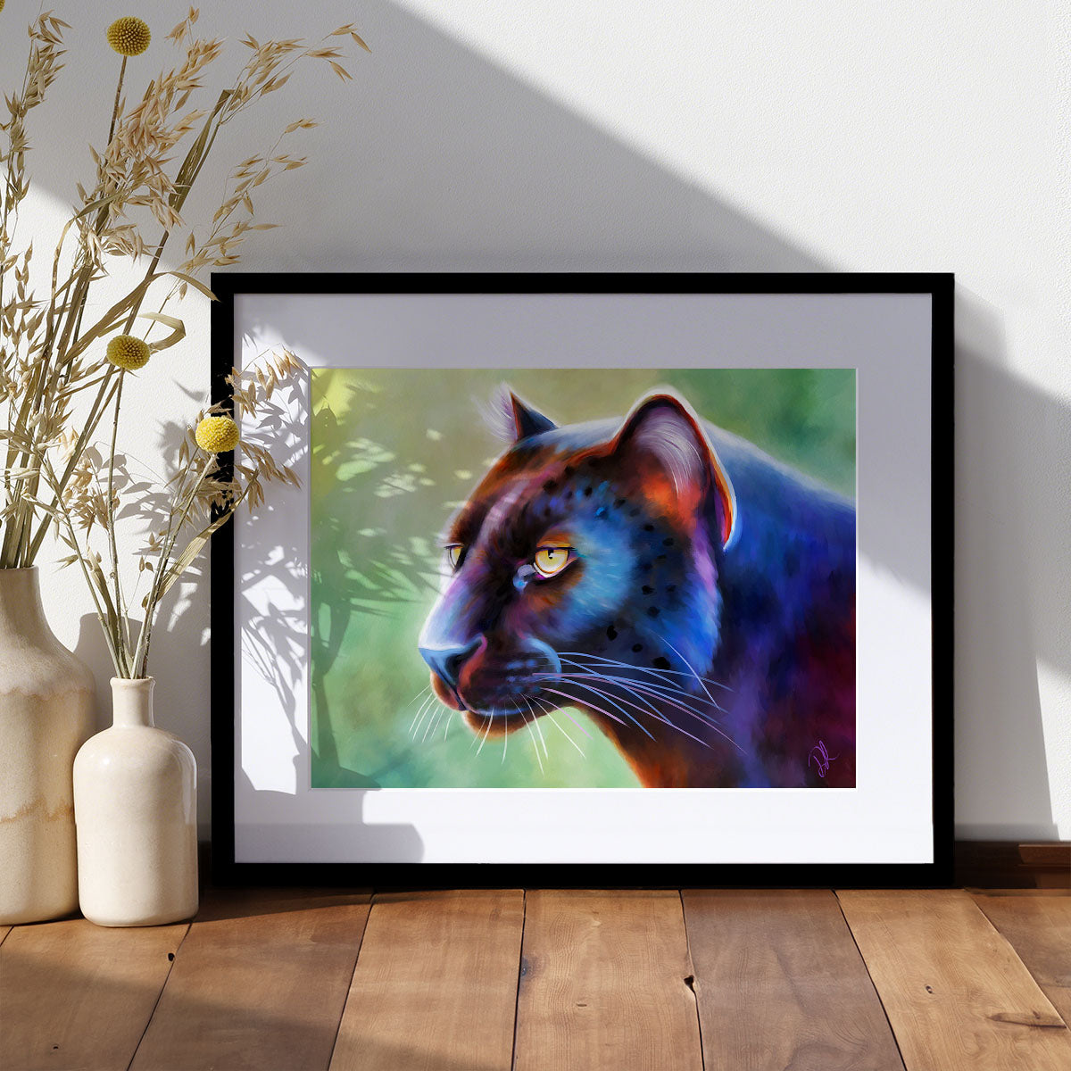 Mystique - Black Panther Print