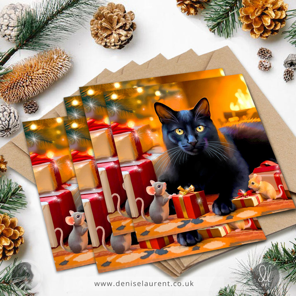 Pack Of 10 Christmas Cards