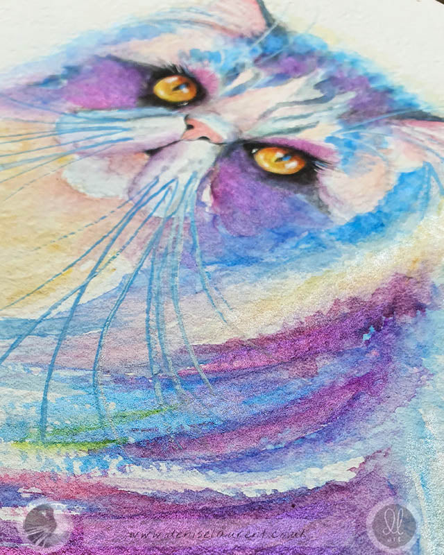The Big Bopper - Watercolour Painting