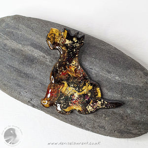 Whisky - Scottie Dog Brooch No 7