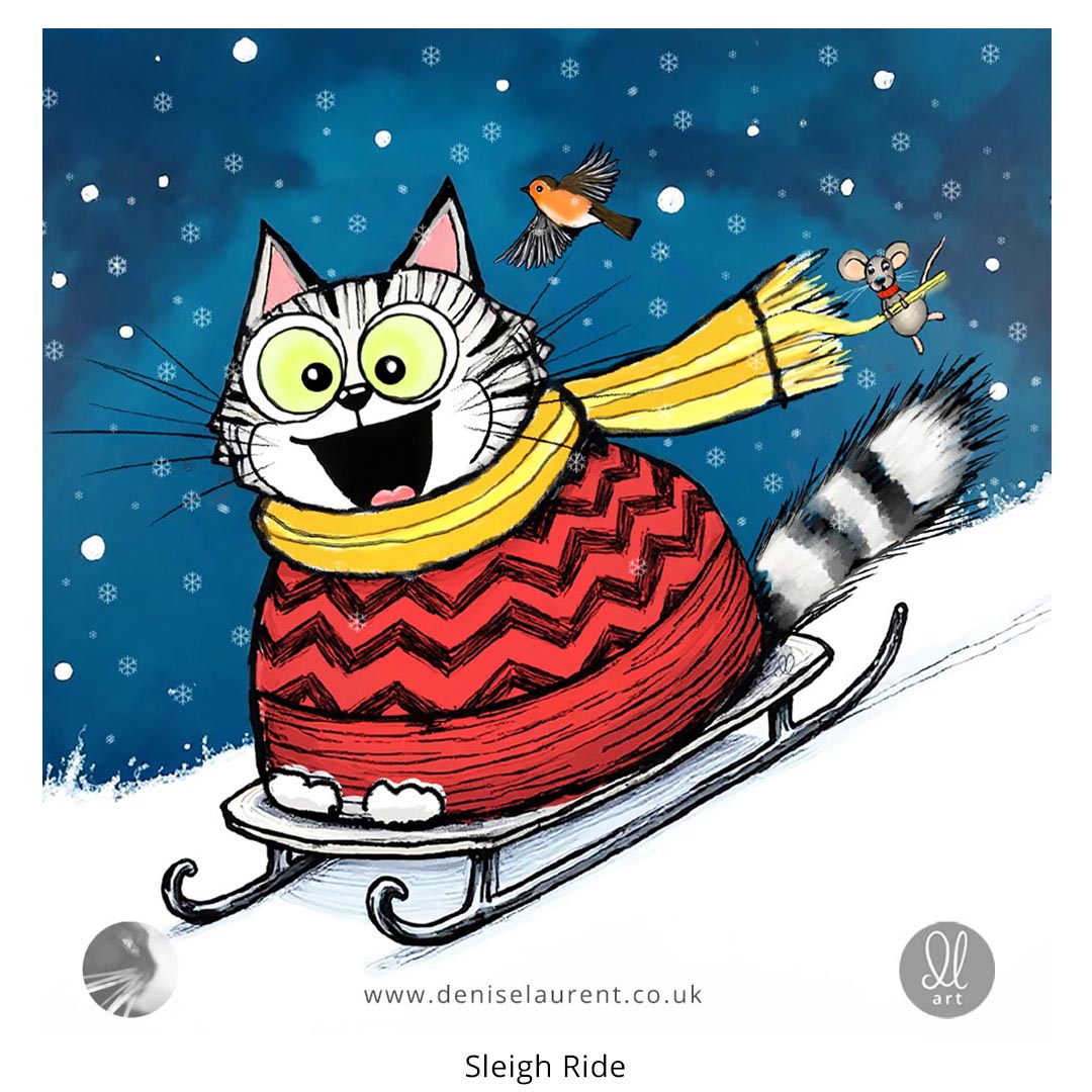 Pack Of 10 Christmas Cards