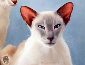 Portrait Of Cyber and Chaucer