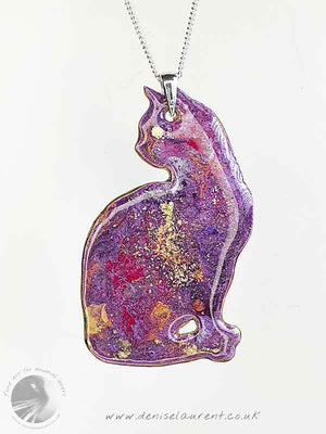 Commission A Reversible Cat Necklace