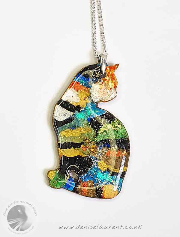 Commission A Reversible Cat Necklace