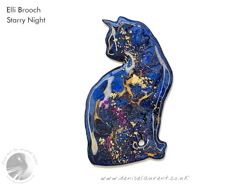 Commission A Cat Brooch
