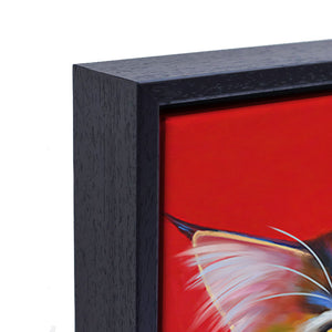 Close-up view of the elegant frame of Firecracker