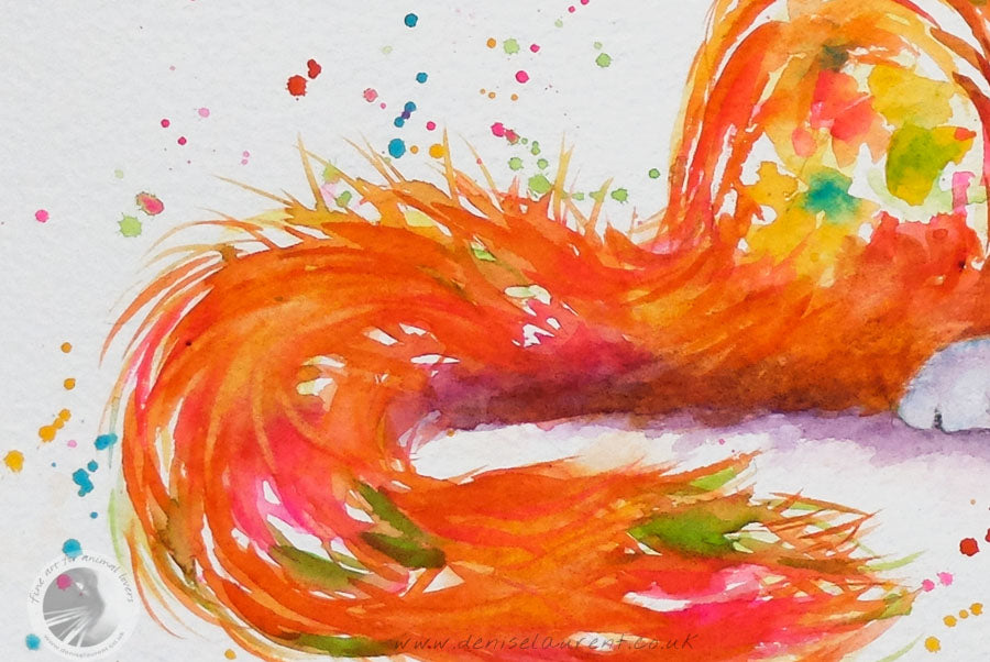 Freddie - 16x12" Watercolour Painting