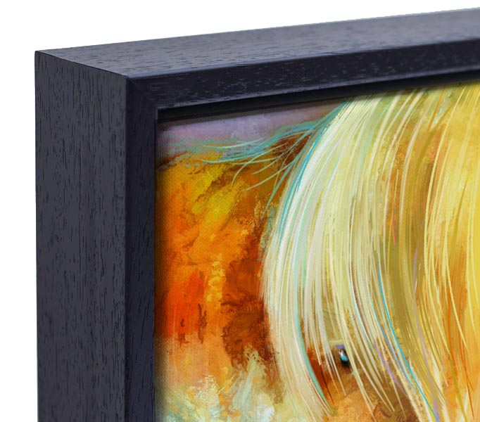 Goldilocks - Framed Canvas Print