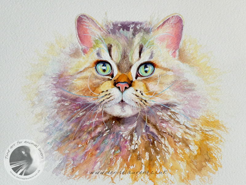 Honey In Watercolour - Sold