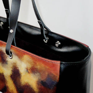 The Sleeping Siamese Italian Handbag