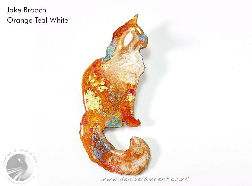 Commission A Cat Brooch