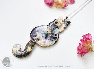 Commission A Reversible Cat Pendant With Swinging Tails