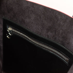 Firecracker Leather Tote Bag