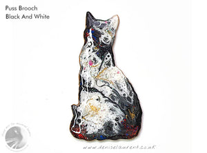Commission A Cat Brooch