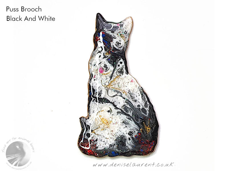 Commission A Cat Brooch