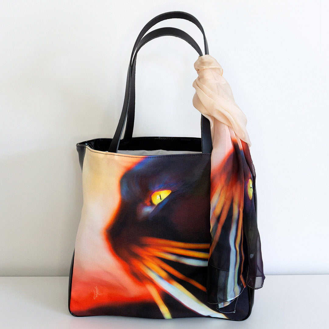 Whisker Face Square Bag