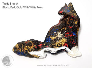 Commission A Cat Brooch
