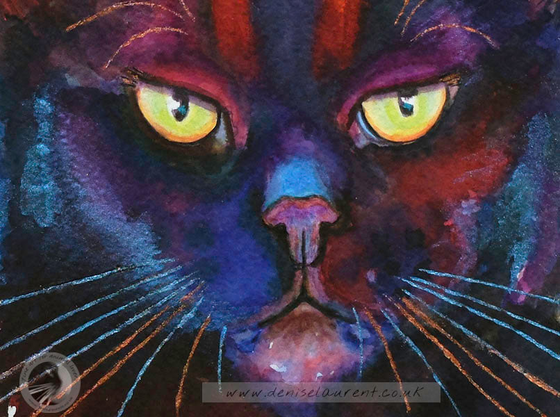 The Glare  - 10x8" Watercolour Painting