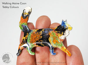 Commission A Cat Brooch