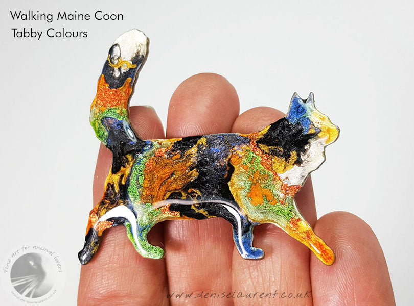 Commission A Cat Brooch
