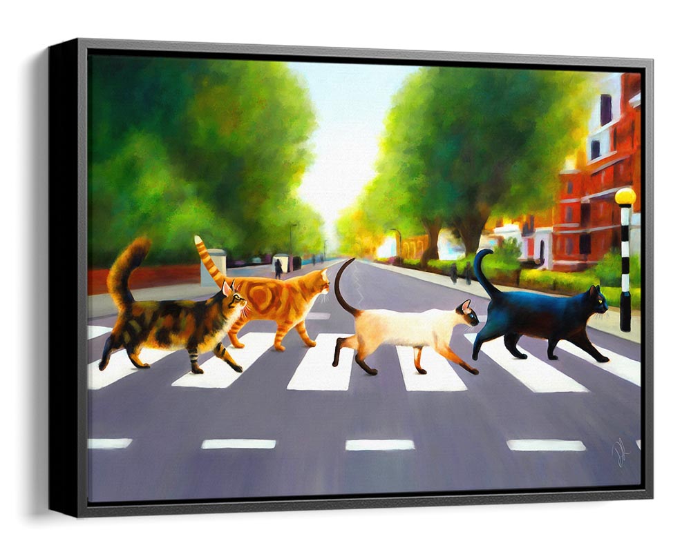 framed canvas print