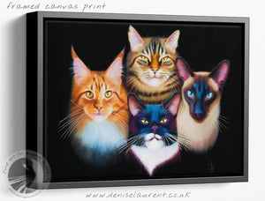 Bohemian Catsody - Cat Art Print