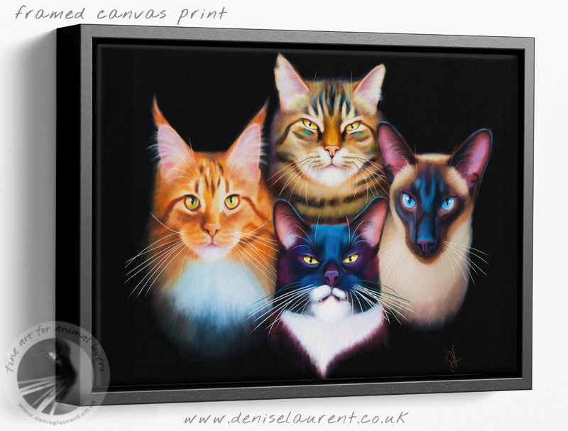 Bohemian Catsody - Cat Art Print