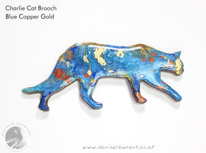 Commission A Cat Brooch