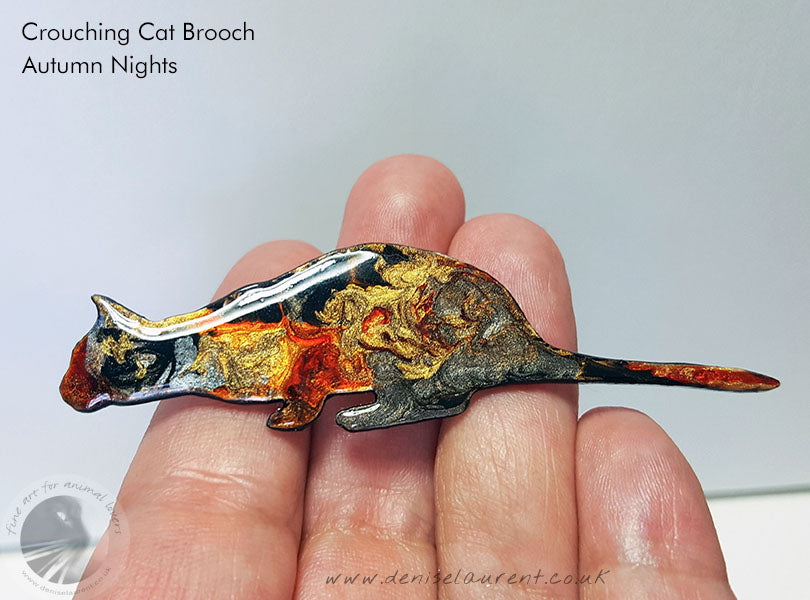 Commission A Cat Brooch