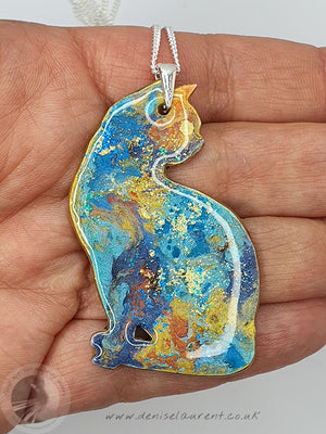 Commission A Reversible Cat Necklace