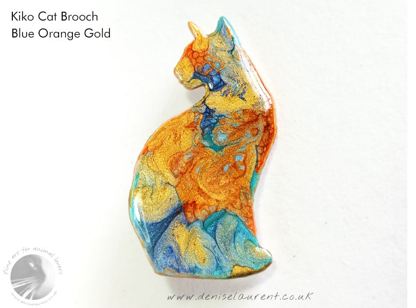 Commission A Cat Brooch