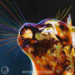 Mesi - Tortie Cat Art Print