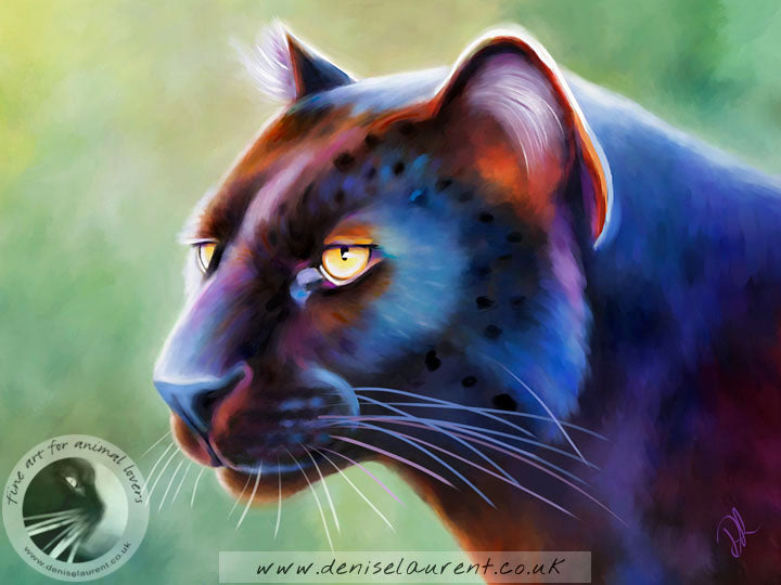 Mystique - Black Panther Print