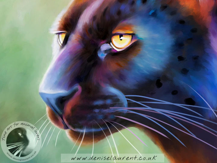 Mystique - Black Panther Print