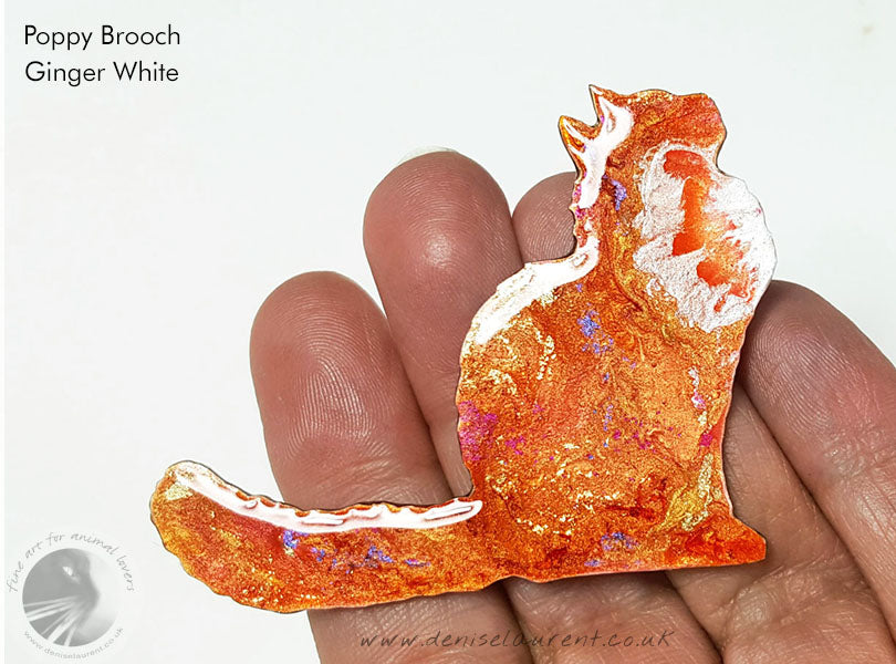 Commission A Cat Brooch