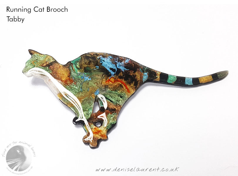 Commission A Cat Brooch