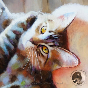 Sisters - Framed Oil Painting - Sold