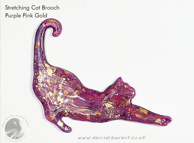Commission A Cat Brooch